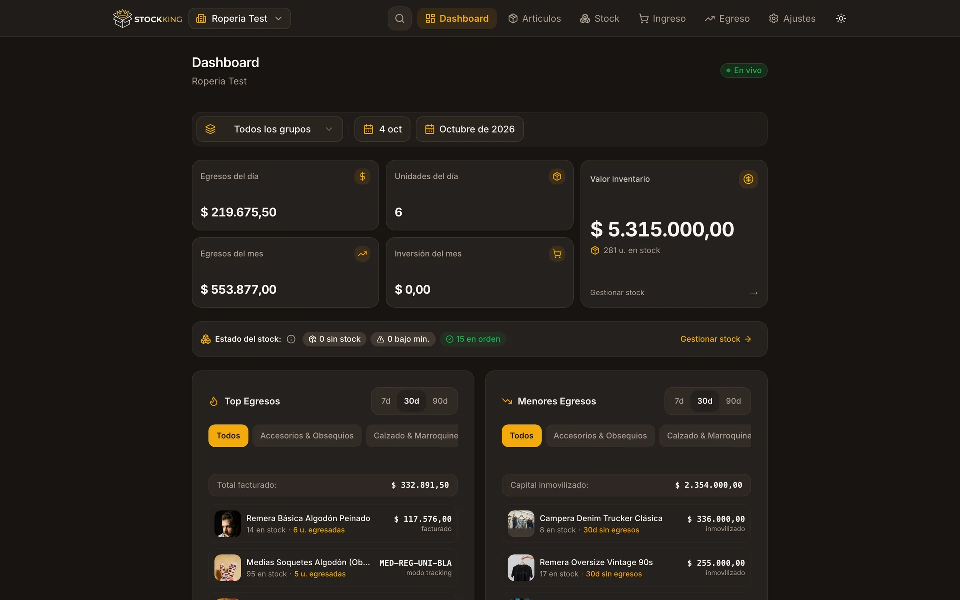 StockKing - Preview 1